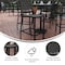 Flash Furniture All-Weather Patio Bar Stool with Gray Wash Slats XU-DG-HW6036B-GY-GG - alternate 6